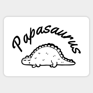 Papasaurus. A Cute Design For Dad. Magnet